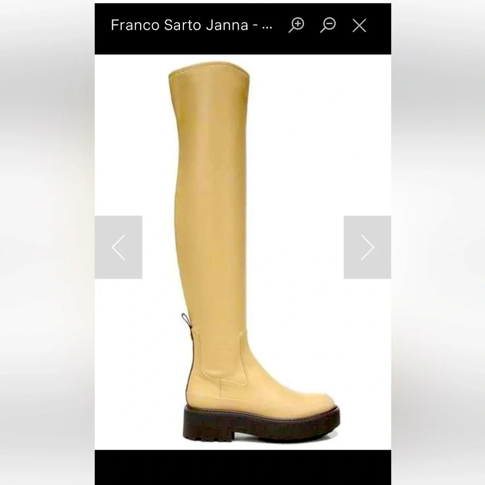 NWT! Franco Sarto Over the knee boots! Size 9 M
